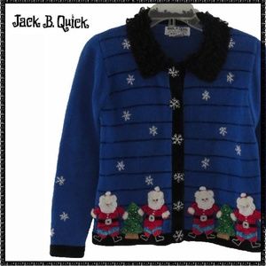 Ugly CHRISTMAS SWEATER PS Cardigan JACK B QUICK